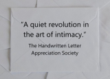 Back to Basics – De Handgeschreven Letter Appreciation Society